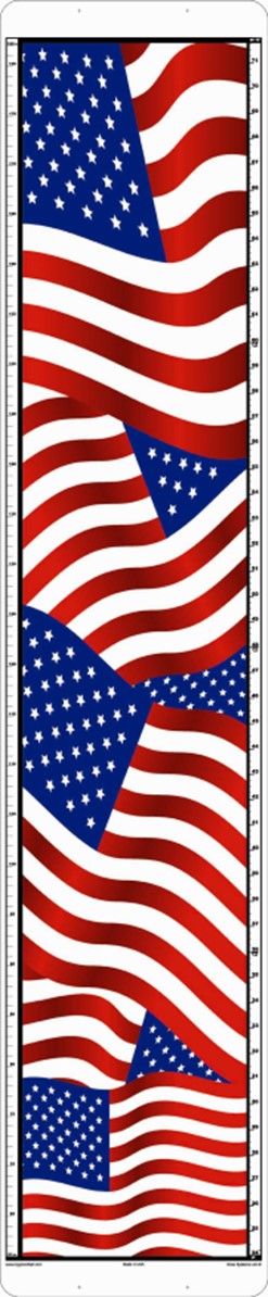 American Flags child growth chart